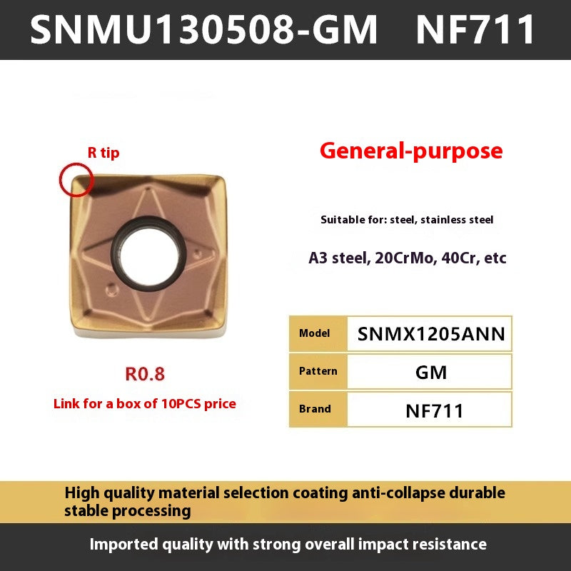1114-88 Degree MFB288 Fast Feed Double Sided Milling Cutter Block Heavy Duty Face Milling Cutter Block MFSN Flying Cutter Block SNMU1206 Shandong Denso Pricision Tools Co.,Ltd.